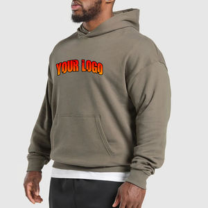 Sudadera con Capucha Personalizada con Logotipo, 650 GSM, 100% Algodón, Felpa, Talla Grande, Color Sólido, Invierno, para Hombre - Product Image 1