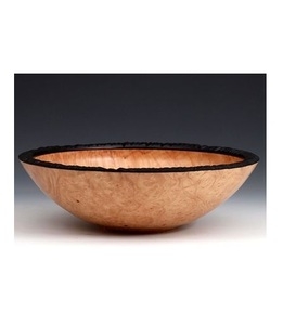 Bol en bois de forme ronde design vintage bol de service de nourriture au design merveilleux pour décor de table de restaurant bol en bois - Product Image 1