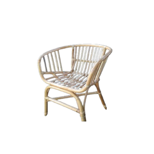 Silla de jardín de mimbre/mimbre respetuosa con el medio ambiente al por mayor, silla de jardín con brillo natural de color contemporáneo, tamaño personalizable para el diseño de la sala de estar del hogar - Product Image 1