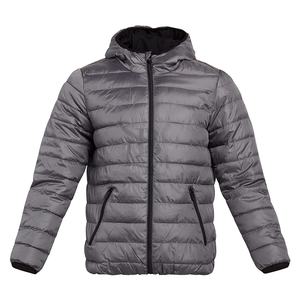 Chaqueta cortavientos acolchada impermeable para hombre 2025, diseño de cuello alto de alta calidad personalizado, Burbuja de buena calidad para invierno OEM - Product Image 1