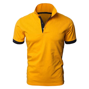 OEM personalizado 100% algodón Polo camiseta ropa informal de secado rápido mejor calidad Turn Down Collar manga corta precio bajo Polo - Product Image 1