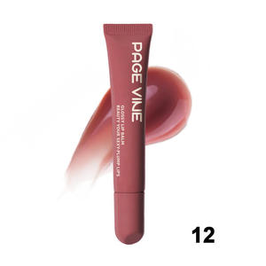 2026 Hot 12 Color Hydrating Waterproof <b>Lip</b> Gloss Polypeptide Oil <b>Lip</b> Plumper Moisturizing <b>Lip</b> <b>Cream</b> <b>Lip</b> Balm Makeup Cosmetic - Product Image 4