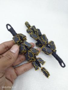 Natural Raw Rose Quartz 21 <b>Beads</b> Hanger <b>For</b> Car wall <b>Door</b> And Office negative energies, promote grounding,and enhance spiritual. - Product Image 4