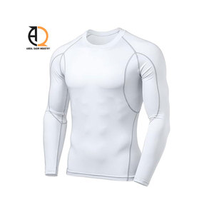 Camiseta de Manga Larga Lisa de la Mejor Calidad para Hombre, Camiseta Transpirable, Camiseta Elegante - Product Image 5