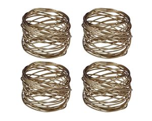 Elegant handmade metal napkin ring for wedding dinner <b>party</b> <b>table</b> decoration setting with unique stylish design - Product Image 5