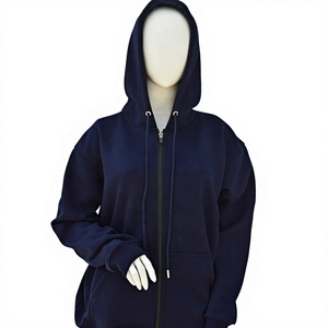 Custom <b>Navy</b> Tracksuit Sportswear Set Athletic <b>Jogger</b> Jacket Pants Wholesale Private Label OEM ODM USA 100% Organic Cotton - Product Image 1