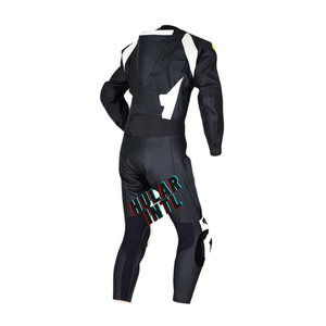 Équipement d'équitation moto course en cuir 1 pièce costume avec ce veste de moto de protection pour hommes moto équitation Suit1 - Product Image 2