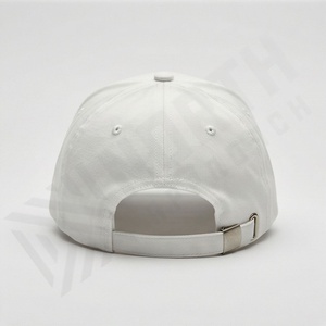 Casquettes de baseball ajustables unisexes en coton personnalisées à 6 panneaux, casquettes unies, logo brodé personnalisé, casquettes de sport OEM, best-seller - Product Image 2
