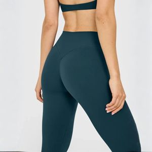 กางเกงเลกกิ้งเล่นโยคะเนื้อนิ่มสำหรับผู้หญิงทันสมัยกางเกงออกกำลังกายแนบเนื้อไร้ตะเข็บด้านหน้าสำหรับออกกำลังกาย - Product Image 6