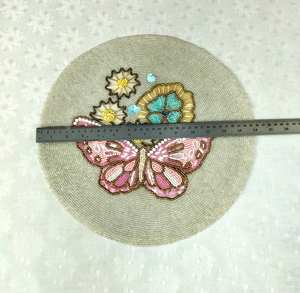 <b>Beaded</b> <b>Placemats</b> for Dining Table Wedding Christmas Decoration Family Gathering Parties - Product Image 3