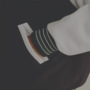 Blouson universitaire pour homme de qualité supérieure, manches en polyester brodé et résistant, patchs logo personnalisés, design universitaire à col montant et prix abordable - Product Image 5