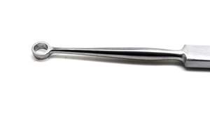 เครื่องมือขูดหูแบบมืออาชีพ ทำจากสแตนเลส ขนาด 6 มม. สำหรับหู แบบตรง ปลายแหลม สำหรับแพทย์หู คอ จมูก - Product Image 2