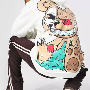 Bella toile surdimensionné nouveau sweat à capuche en gros conception Unique couleur unie hommes imprimés sweats à capuche adultes/meilleur fabricant - Product Image 3