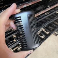 Offre Spéciale – Ensemble de brosses à barbe en bois de bambou de haute qualité avec poils 100 % naturels, sans manche, personnalisable avec logo pour homme