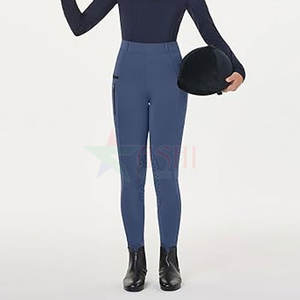 Leggings de Equitación para Niñas, Asiento Completo, Ajuste Regular, Elásticos, Impermeables, Resistentes al Viento, Spandex/Poliéster, Cintura Media - Product Image 6