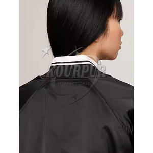 Veste universitaire Letterman pour hommes |   100% Coton Stand Front |   Prix de gros personnalisable |   Vêtements d'extérieur tendance en promotion - Product Image 3