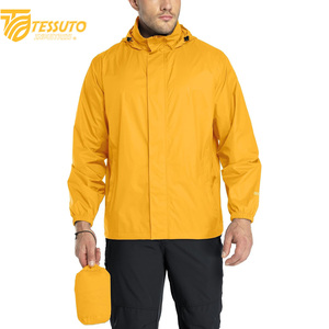 Venta al por mayor de alta calidad ligero de los hombres cortavientos chaqueta Softshell chaqueta transpirable deporte al aire libre cortavientos chaquetas de montaña - Product Image 4