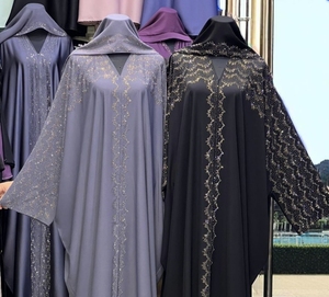 Wholesale Dubai Abaya for Women Hand Work Kaftan Traditional Islamic Clothing and Accessory Designed for Muslims - Product Image 1