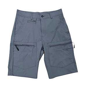 Six poches personnalisé de haute qualité Polyester taille hommes solide blanc décontracté bureau travail Sweat Cargo Shorts pantalon avec poches - Product Image 3