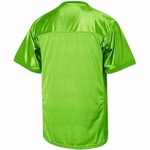 Camiseta de fútbol americano servicio OEM camisetas de entrenamiento de fútbol de práctica en blanco baratas impresión sublimada en precio barato para la venta - Product Image 2