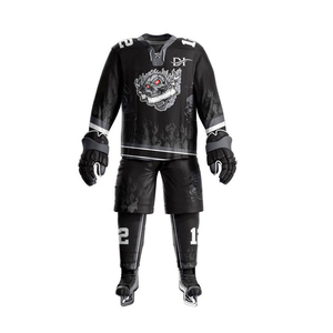 Premium Quality Custom Team Name Ice Hockey Jersey Set Handmade Professional Factory-Made Uniform <b>Pant</b> Set High Ice Hockey Wear - Product Image 2