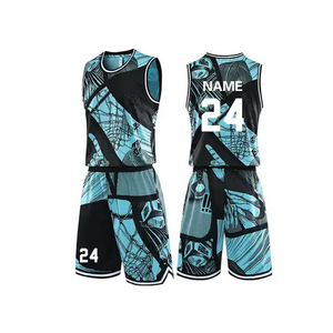 Basketball Uniform <b>Kit</b> Sublimated Basketball Uniforms Jerseys Shorts <b>Embroidery</b> Basketball Uniforms - Product Image 5