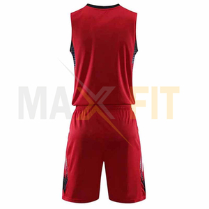 เสื้อเจอร์ซีย์บาสเก็ตบอลพิมพ์ซับลิเมชันตามสั่งโดย Maxfit เครื่องแบบนักศึกษาไซส์ใหญ่พิเศษ - Product Image 6