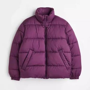 High Quality Outdoor Men's Puffer <b>Bubble</b> <b>Coat</b> Custom Embroidered Logo Nylon Windbreaker Zipper Down Puffer Jacket for man - Product Image 4