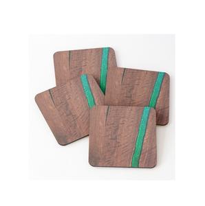 Posavasos de resina de madera de diseño sólido, posavasos para taza de té para el hogar, posavasos de resina de Madera hechos a mano al mejor precio, gran oferta - Product Image 6