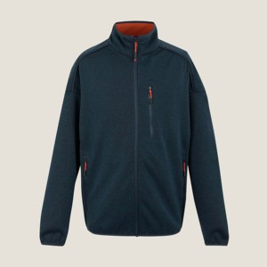 Veste polaire personnalisée OEM Veste d'extérieur douce et chaude unisexe à fermeture éclair complète pour les sports d'hiver, le camping et l'usage quotidien - Product Image 3