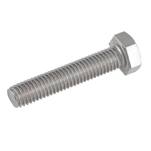 2205 Super Duplex thép Stud Hex Bolt với kẽm và đồng bằng kết thúc W. nr.1.4462 F51 s31803 Stud Hex Bolt