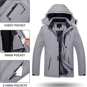 Chaqueta de esquí profesional ligera, aislante e impermeable para aventuras invernales, montañismo y entrenamiento en clima frío. - Product Image 5