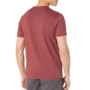Camiseta de Algodón 100% de Alta Calidad al por Mayor, Lavada con Ácido, Gruesa, Personalizada para Hombre, Lisa, Lavada a la Piedra, Estilo Vintage, Recortada - Product Image 2