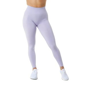 Legging transpirable de punto sin costuras para mujer 51% POLIAMIDA 38% poliéster 11% elastano Talle alto cónico Misty Lila Casual - Product Image 1