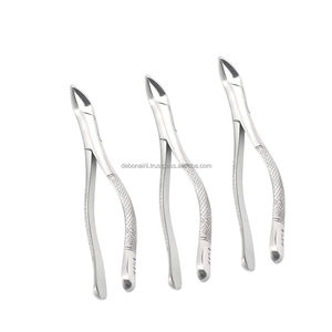 Forceps d'extraction dentaire manuel en acier inoxydable, instrument d'examen des racines, pinces orthodontiques, stérilisées, poignée ergonomique, CE - Product Image 3