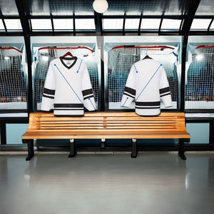 Maillot de hockey sur glace pour enfants #18 Gilmore Hockey Shirts Noir/Blanc - Product Image 5