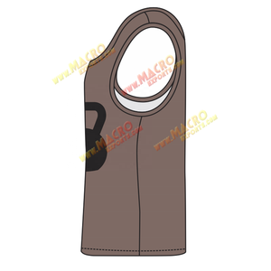 Créez votre propre débardeur léger en maille avec des motifs textuels, créez des t-shirts de sport personnalisés, décontractés, 100% coton, vêtements de sport personnalisés - Product Image 5