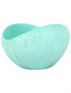 Tazón de Servir de Resina Blanca de Primera Calidad, Diseño Artesanal de una Sola Pieza con Técnica Personalizada Ecológica para Bodas - Product Image 5