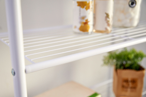 Almacenamiento en el hogar Estante independiente de tres niveles sobre el inodoro para artículos para el hogar o muebles Fácil instalación - Product Image 6