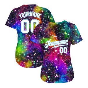 Meilleures ventes Uniformes de baseball pour jeunes hommes Polyester sublimé Jersey de baseball cousu avec nom et numéro de l'équipe - Product Image 2