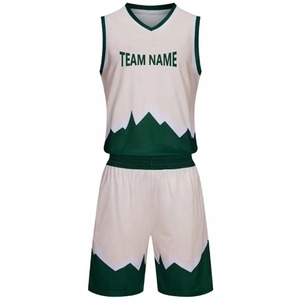 Ensembles d'uniformes de basket-ball pour adultes Vêtements de sport d'équipe confortables pour hommes personnalisés en gros - Product Image 1