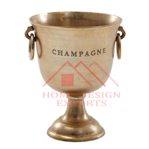 Seau à champagne pour bar avec logo personnalisé, refroidisseur à vin de haute qualité, best-seller pour bar, fête, événement, restaurant - Product Image 1