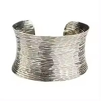 Mode femmes punk métallique gothique large manchette bracelet vintage métal manchette incurvé bracelet réglable bracelet égyptien