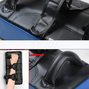 Durable <b>Muay</b> <b>Thai</b> Training <b>Pads</b> With High Quality Leather Surface Thick Padding And Adjustable Straps For Maximum Comfort - Product Image 5
