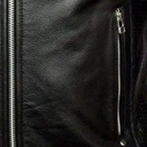 Veste d'hiver chauffante pour homme en cuir de vachette véritable, imperméable, à manches longues, col en V, style urbain, écologique, avec logo frontal – Grande Vente - Product Image 6