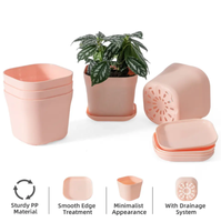 Nouveaux pots en PP écologiques personnalisables de haute qualité pour plantes d'extérieur, utilisation en jardin, vente en gros au Vietnam à des prix compétitifs