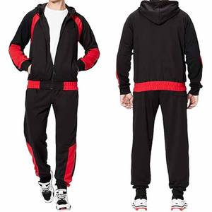 Vêtements de sport pour hommes, ensembles de vêtements d'extérieur décontractés, jogging deux pièces tricoté, vente en gros de vêtements de sport décontractés - Product Image 4