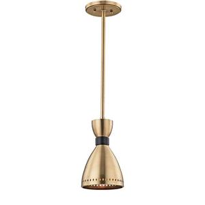 Pendentif suspendu en métal à cage ronde en laiton AK avec 6 lumières en noir et laiton fini antique pour décoration intérieure d'hôtel et de maison - Product Image 2