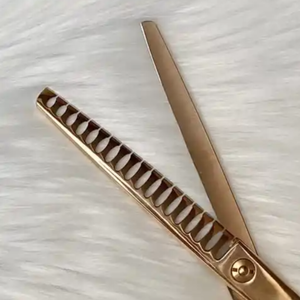 Professional Stainless Steel <b>Dog</b> Grooming <b>Scissors</b> Set Pet Hair <b>Scissor</b> Straight Thinning Grooming Trimmer Kit - Product Image 2