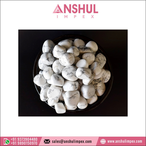 Piedra de cristal para decoración de sala de estar, piedras de diseño bonito, Color blanco - Product Image 2